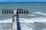 Buscan a dos kayakistas que ingresaron al mar en Santa Teresita y no regresaron