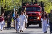 Santa Teresita celebra sus fiestas patronales con una procesión y misa central