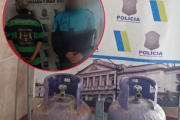 Detuvieron a un hombre acusado de robar dos garrafas de una vivienda