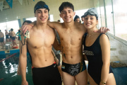 Las Olimpiadas Escolares tienen dos líderes tras la jornada de natación