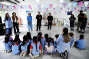 Pedro Procopio llevó iniciativas de educación ambiental y energías renovables a Bragado