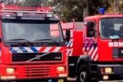 Se incendió un Ford Fiesta en la Ruta 11, al sur de San Clemente