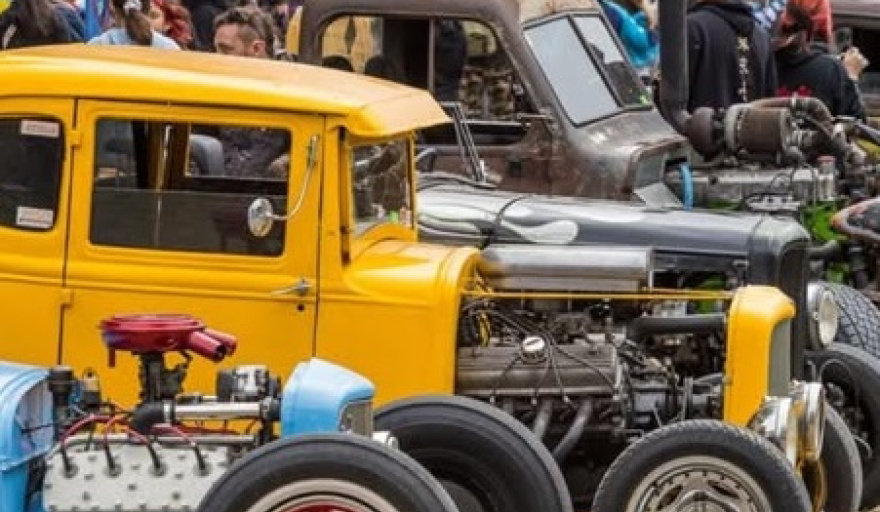 Los Hot Rod llegan a la playa con la San Clemente Race