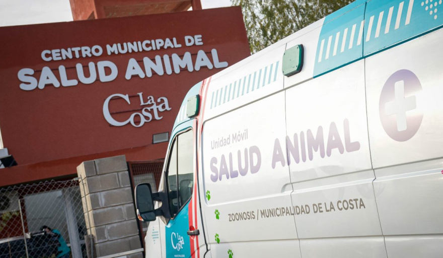 La Costa incorporó una Unidad Móvil para ampliar la atención veterinaria en todo el distrito