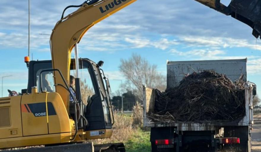 La Municipalidad de La Costa refuerza los trabajos preventivos ante el pronóstico de tormentas
