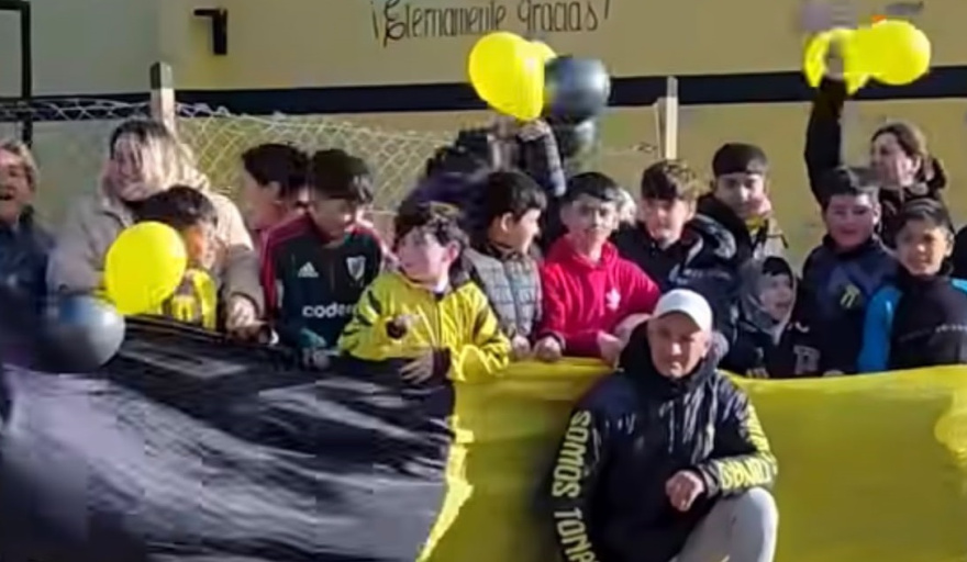 “No queremos dejar a los chicos sin jugar”: abrazo solidario al Club Las Toninas