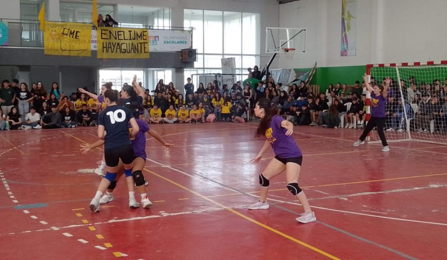 Olimpíadas Escolares: comenzó la 18ª edición con las primeras competencias de handball