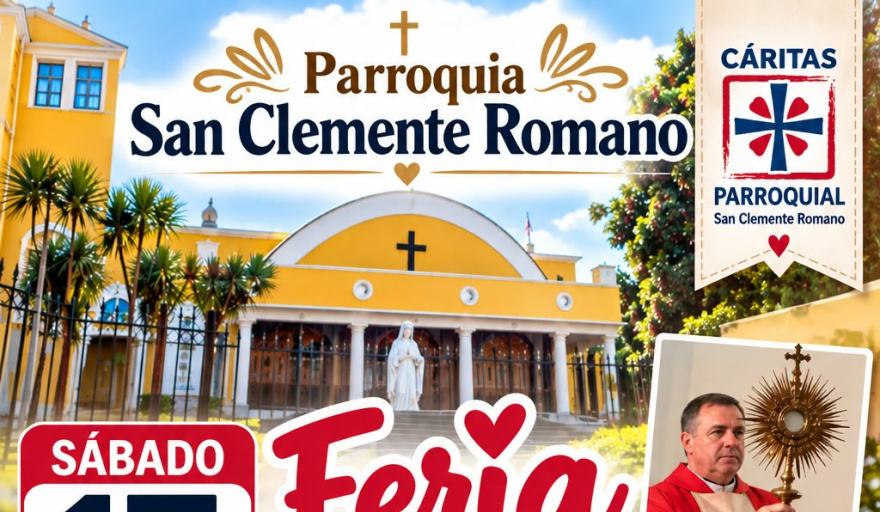 Cáritas realizará una nueva Feria Americana en la Parroquia San Clemente Romano