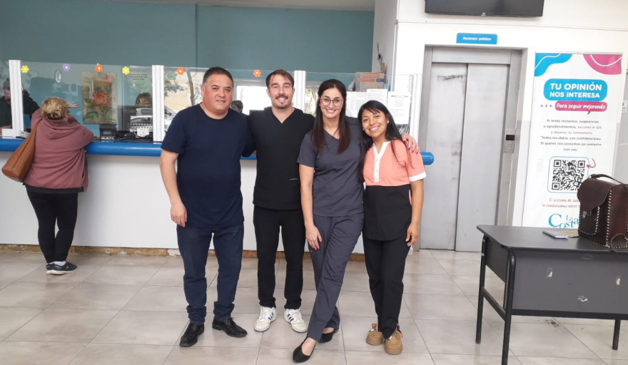 El Hospital de San Clemente realizó una jornada comunitaria de Salud Bucal